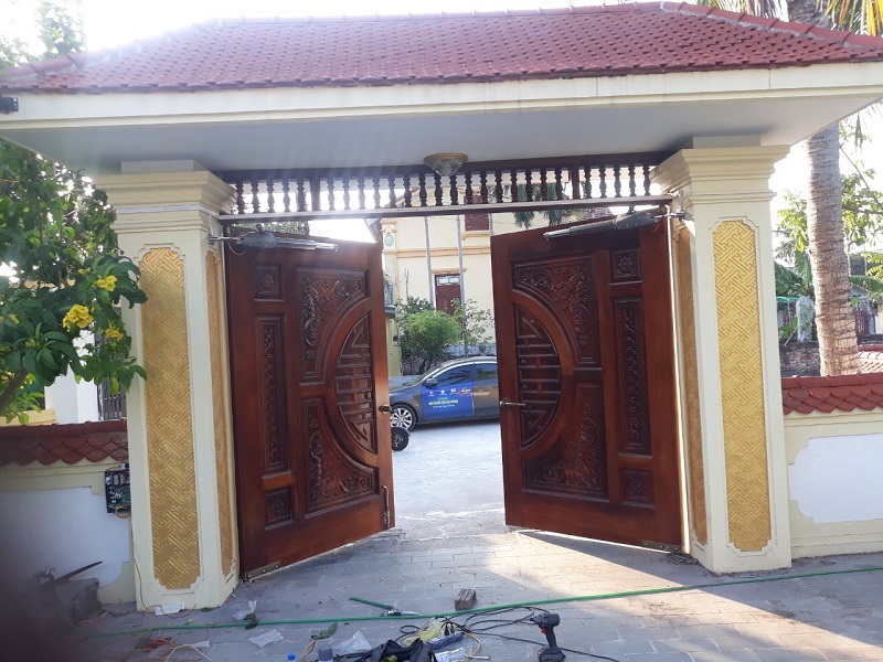 Lắp đặt động cơ tay đòn Powertech PW330 Đài Loan